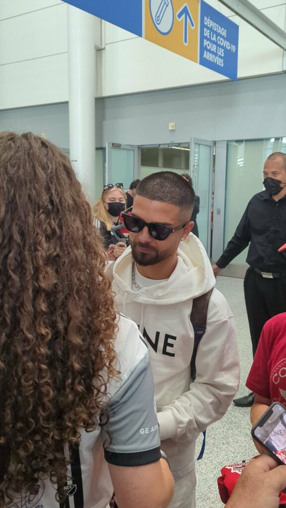 Insigne sbarca a Toronto: che accoglienza! VIDEO
