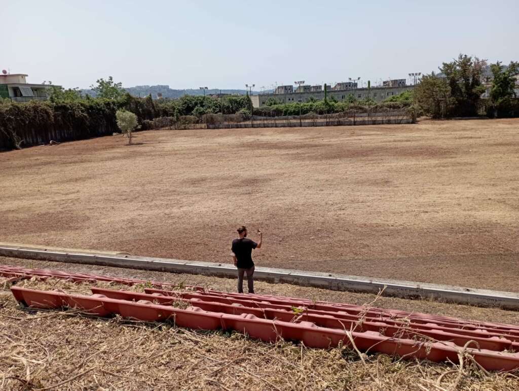 Centro Paradiso, riecco il campo d’allenamento di Maradona. Ripulito dopo anni – la foto