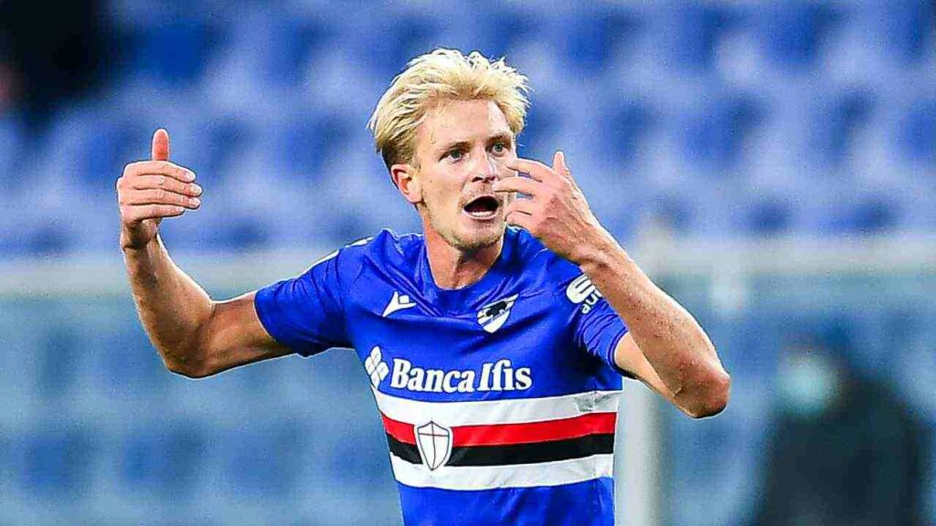 Napoli offerta troppo bassa per Thorsby: la Sampdoria fa il prezzo