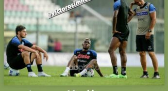 Spalletti infuriato con Osimhen, Anguissa: “Siamo una famiglia” – la foto sui social