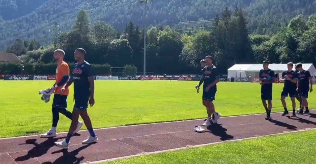 dimaro primo allenamento