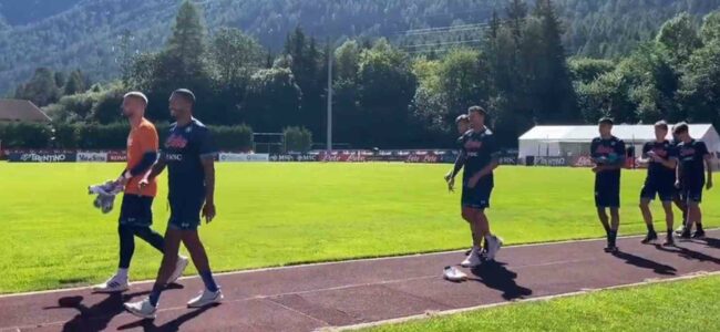 dimaro primo allenamento