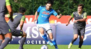 Napoli buona la prima: è solo una sgambata, ma Kvaratskhelia incanta – VIDEO