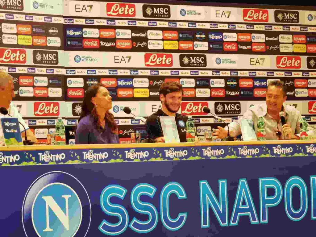 kvaratskhelia conferenza stampa dimaro