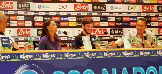 kvaratskhelia conferenza stampa dimaro