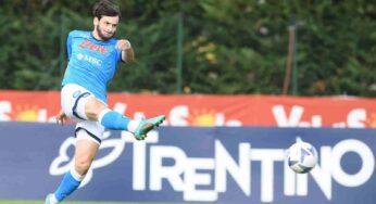 Kvaratskhelia gol: triangolazione stupenda con Osimhen – VIDEO