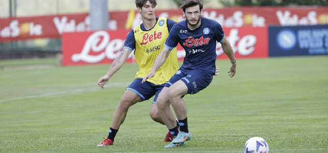 kvaratskhelia titolare napoli amichevole