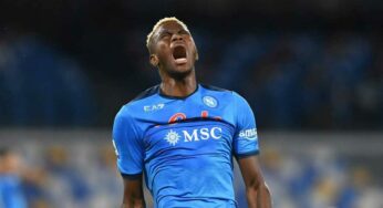 Osimhen non parteciperà al test Napoli-Castel di Sangro. Ecco il motivo