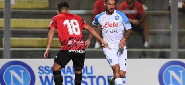 Errore di Politano che sbaglia un gol facile: la reazione di Edo De Laurentiis