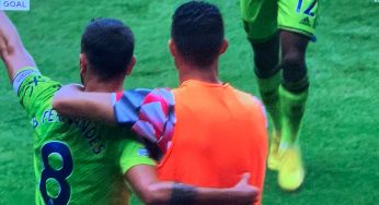 Manchester United in vantaggio: ecco la reazione di Cristiano Ronaldo – FOTO