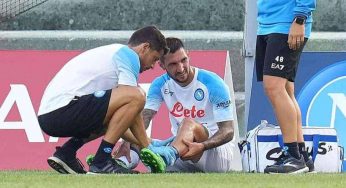 Napoli-Girona, infortunio per Politano: Condizioni e tempi di recupero