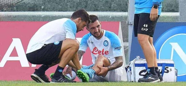 infortunio politano tempi di recupero