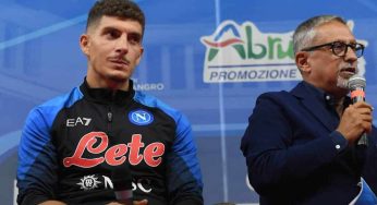 Napoli, Di Lorenzo:” Fuori dalla top 4 scudetto, lo dicevano anche del Milan. Kvaratskhelia fortissimo. Ho un messaggio per i tifosi”