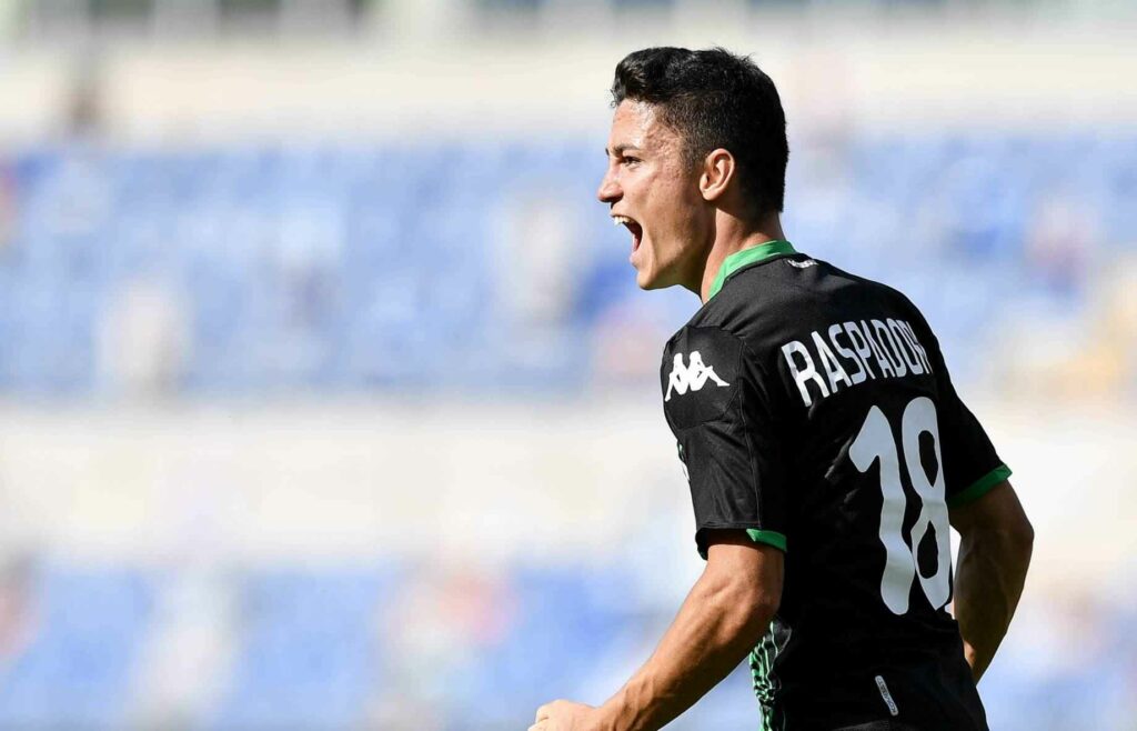 raspadori napoli sassuolo