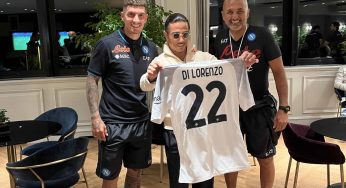 Salt Bae fa visita al Napoli – Foto