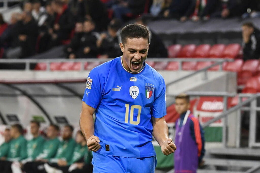 raspadori pagelle ungheria italia