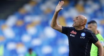 Napoli-Spezia, Spalletti: “Vittoria meritatissima. Bravo Raspadori, queste sono partite fondamentali””