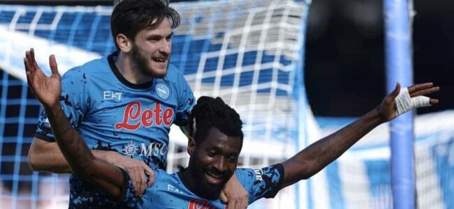 Napoli, Anguissa: "Gol grazie ai compagni. Il nostro obiettivo è vincere"