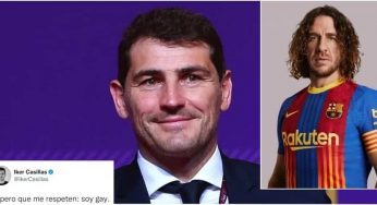 Casillas sui social: “Sono gay” poi cancella, arriva il commento di Puyol