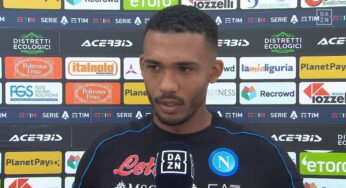 Juan Jesus: “Ringrazierò a vita Spalletti, lui mi ha voluto. Mi rimprovera sempre una cosa” -VIDEO