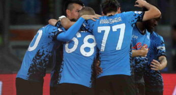 Napoli-Bologna: arriva un record assoluto per la squadra di Spalletti