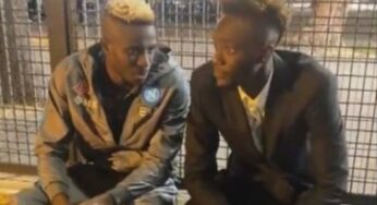 Osimhen-Abraham il colloquio dopo Roma-Napoli – VIDEO