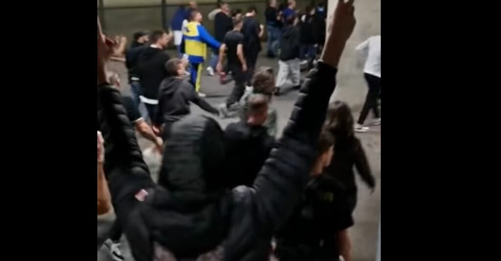 roma napoli cori tifosi stadio olimpico