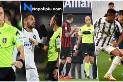 Napoli, trenta gare condizionate dagli errori arbitrali: Milan, Juventus e Inter le squadre più avvantaggiate
