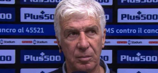 Gasperini commenta la sconfitta contro l'Inter e tira in ballo in Napoli