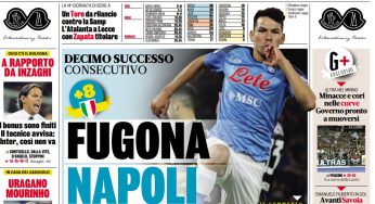 Gazzetta si arrende: prima pagina dedicata al Napoli – FOTO