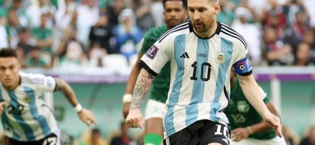 primo gol messi mondiali qatar