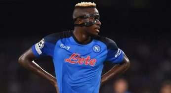 Infortunio Osimhen: niente Nigeria, le condizioni dell’attaccante del Napoli