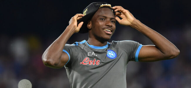 napoli vuole blindare osimhen col decreto stabilità.