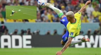 Mondiali: Gol esagerato di Richarlison col Brasile: che rovesciata! VIDEO