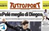 tuttosport pelè maradona
