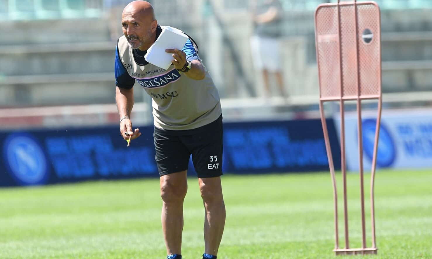 napoli allenamento