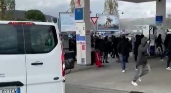 Scontri ultras Napoli e Roma: identificati 80, scattano gli arresti