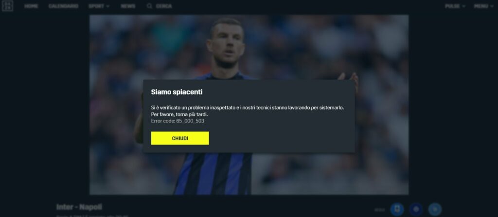 dazn inter napoli