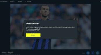 Disservizi Dazn durante Inter-Napoli: la Lega minaccia la risoluzione del contratto