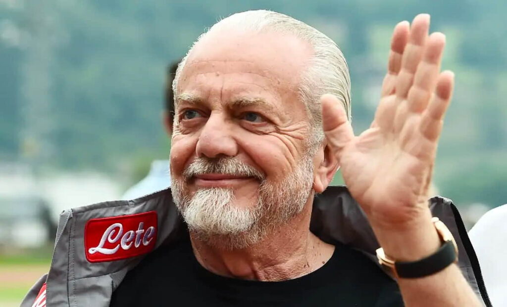 de laurentiis ritiro juve