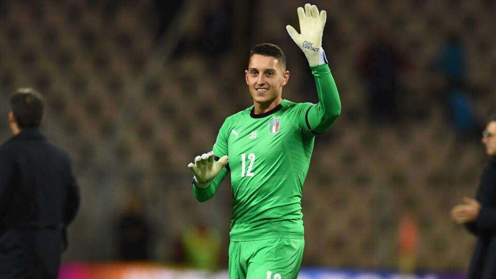 gollini si allena a castel volturno