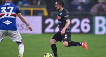 Pagelle Mario Rui Sampdoria-Napoli: il Maestro disegna calcio