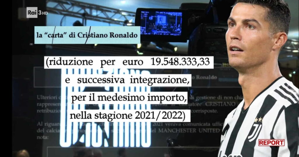 ronaldo juventus report rai 3