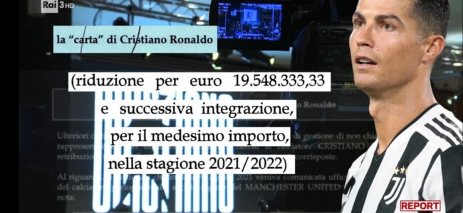 ronaldo juventus report rai 3