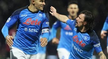 Il Napoli sbanca l’Arechi, azzurri padroni assoluti del campionato