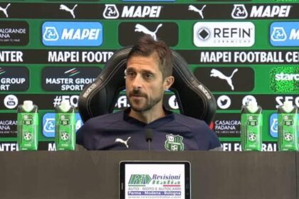 Sassuolo, Dionisi: "Il Napoli è forte. Ho caricato i calciatori con una frase"