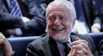 “La capolista se ne va” il tweet di Aurelio De Laurentiis fa impazzire i tifosi del Napoli