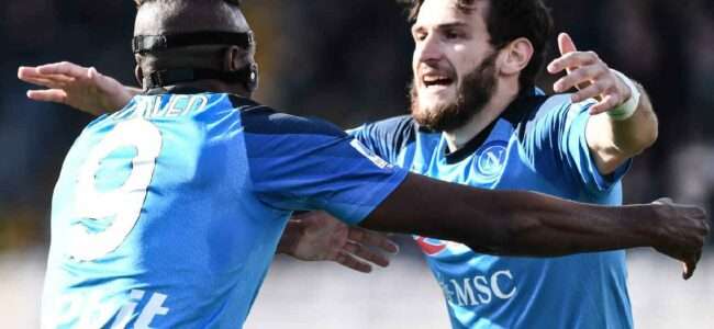 Il Napoli vuole tenere Kvaratskhelia e Osimhen