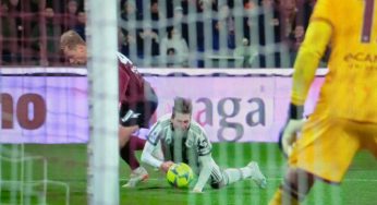 Juve in vantaggio su rigore: proteste feroci della Salernitana – VIDEO