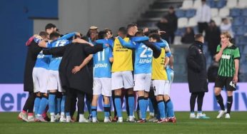 Il labiale di Kvaratskhelia beccato dalle telecamere a fine partita